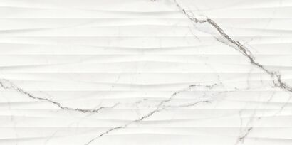 GINEVRA WHITE STRUCTURE GLOSSY RECT 29,8X59,8 G1