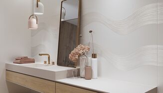 COFFEE FOAM WHITE STRUCTURE MICRO 39,8X119,8 - 3