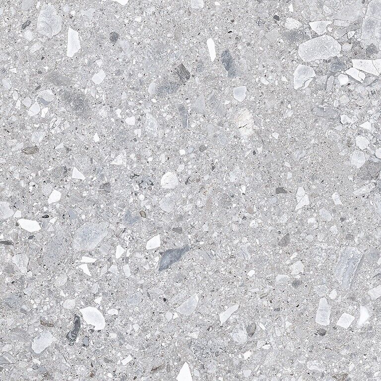 TERRAZZO STONE 2.0 COLD GREY MATT RECT 59,3X59,3 GRES TARASOWY