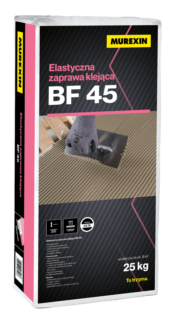 MUREXIN ELASTYCZNA ZAPRAWA KLEJACA BF 45 OP. 25 KG