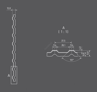 TAURUS COLOR TTG35010 30x30 KSZTAŁTKA GO DLA NIEWIDOMYCH - 2