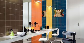 PŁYTKA ŚCIENNA PASTEL BURGUND 20X20 Ig - 3