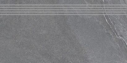 STONEHENGE CIEMNOSZARY SH 13 LAPPATO MAT STOPNICA 30X60