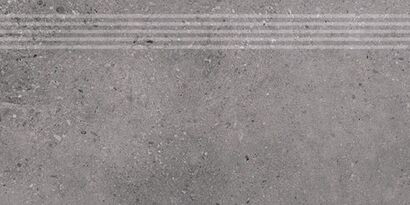 GEOTEC CIEMNOSZARY GT 13 LAPPATO STOPNICA FREZOWANA 30x60