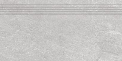 TIOGA TG 12 SZARY LAPPATO STOPNICA FREZOWANA 30x60