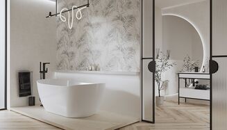 GRAND WOOD NATURAL CREAM  MATT RECT 19,8X119,8 - 9