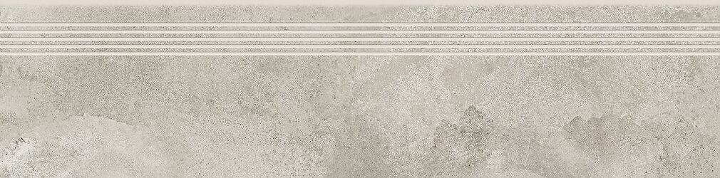 QUENOS LIGHT GREY STEPTREAD STOPNICA FREZOWANA 29,8x119,8