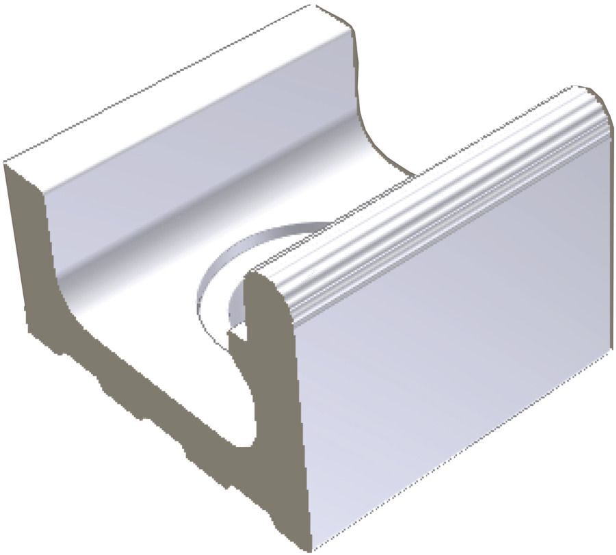POOL XPD52023 KSZTAŁTKA PRZELEWOWA WIESBADEN Z OTWOREM 19,5x22,5x16