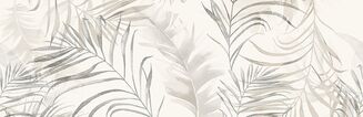 SOFTY LEAVES WHITE INSERTO SATIN 58X89 - 3