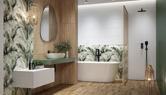 TELLARO WOOD BEIGE STR MATT RECT 29X89 - 9