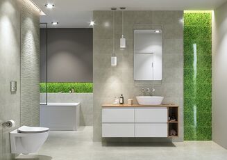 FRESH MOSS GLASS INSERTO SZKLANE 29,8x59,8 - 5