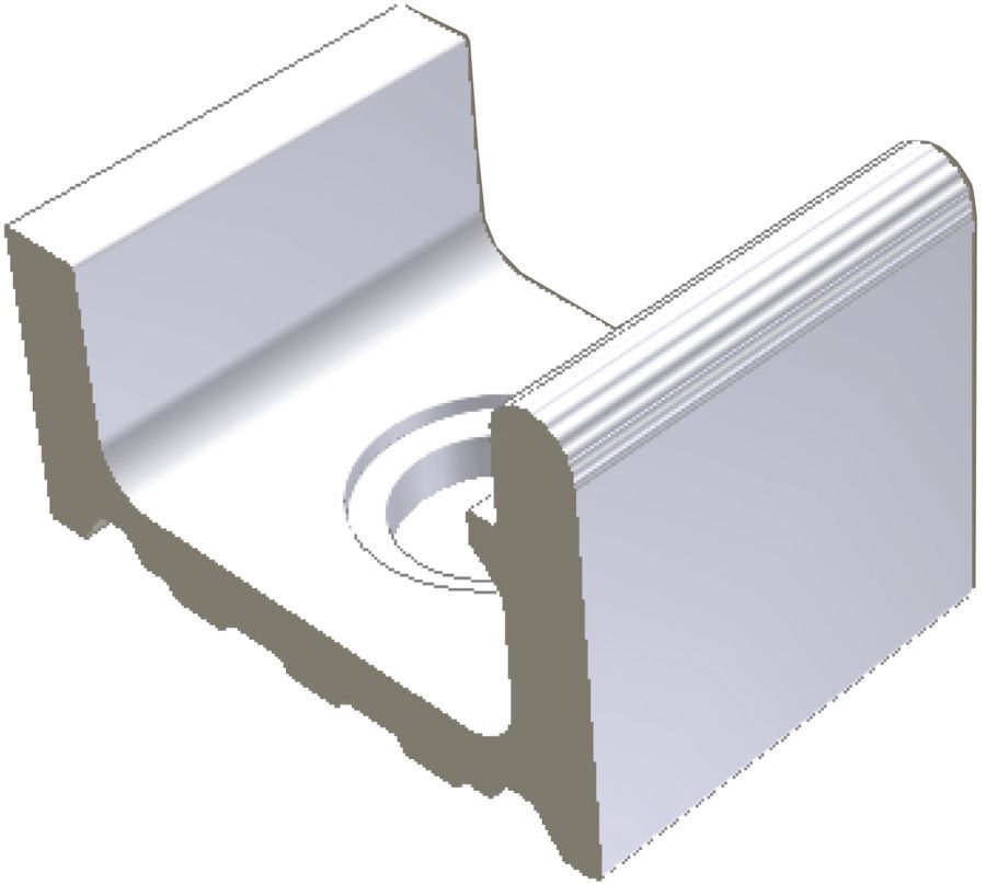 POOL XPD51023 KSZTAŁTKA PRZELEWOWA WIESBADEN Z OTWOREM 19,5x30x20/14