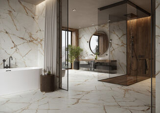 GRES OVATION BEIGE RECT. MAT 119,7x119,7x8 - 2