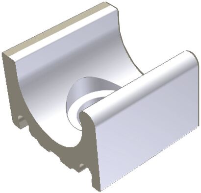 POOL XPD53023 KSZTAŁTKA PRZELEWOWA WIESBADEN Z OTWOREM 19,5x21,5x14