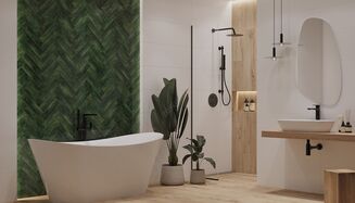 OLDISH GREEN GLOSSY 7,5X30 - 8