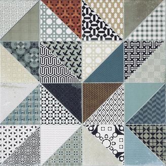 DECO DAK63659 GRES SZKLIWIONY PATCHWORK 59,8x59,8 - 3