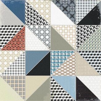 DECO DAK63659 GRES SZKLIWIONY PATCHWORK 59,8x59,8 - 2