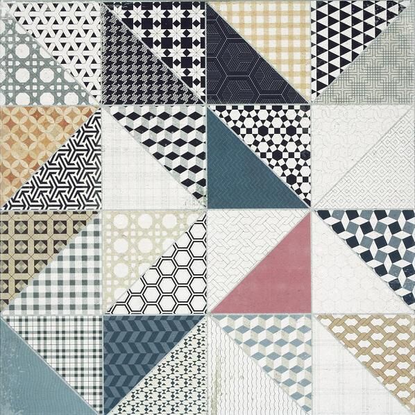 DECO DAK63659 GRES SZKLIWIONY PATCHWORK 59,8x59,8