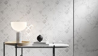 SILVER WISH WHITE STRUCTURE SATIN RECT 29,8X59,8 G1 - 6