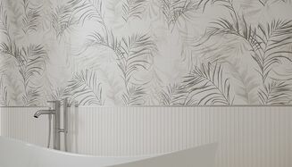 LAMIA COLOR WHITE STR SATIN RECT 29X89 - 4