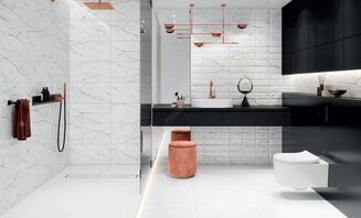 ARCE WHITE GLOSSY 29,7X60 G1 - 2