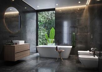 DERN GRAPHITE RUST LAPPATO 59,8x119,8 - 3