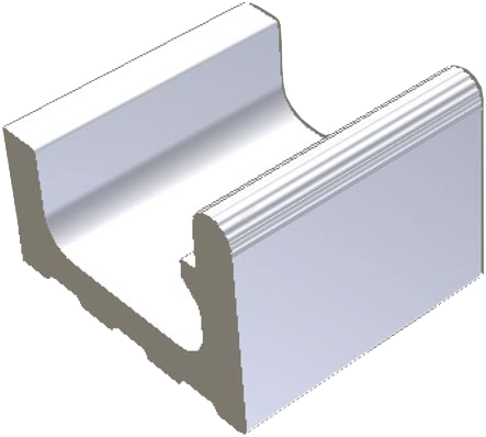 POOL XPP52023 KSZTAŁTKA PRZELEWOWA WIESBADEN 19,5x22,5x16