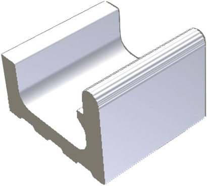 POOL XPP52023 KSZTAŁTKA PRZELEWOWA WIESBADEN 19,5x22,5x16