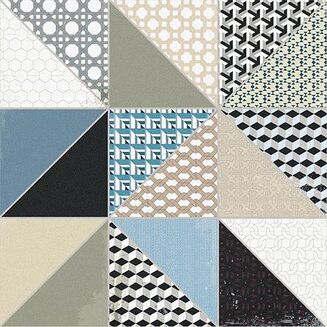 DECO DAK4H659 GRES SZKLIWIONY PATCHWORK 45x45 - 2