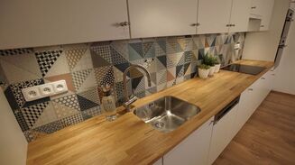 DECO DAK4H659 GRES SZKLIWIONY PATCHWORK 45x45 - 5