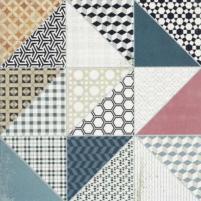 DECO DAK4H659 GRES SZKLIWIONY PATCHWORK 45x45