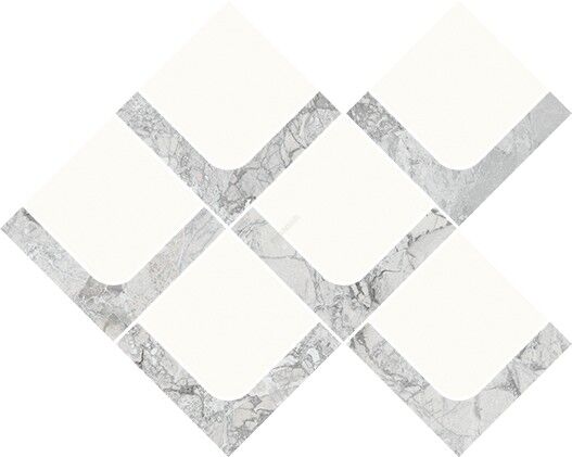 MOZAIKA TILIAN GRYS MOSAIC SATIN 29,7X37,2