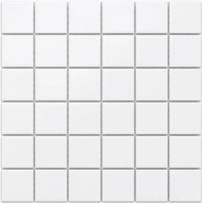 COLOR TWO GDM05023 MOZAIKA BIAŁA MATOWA 5x5