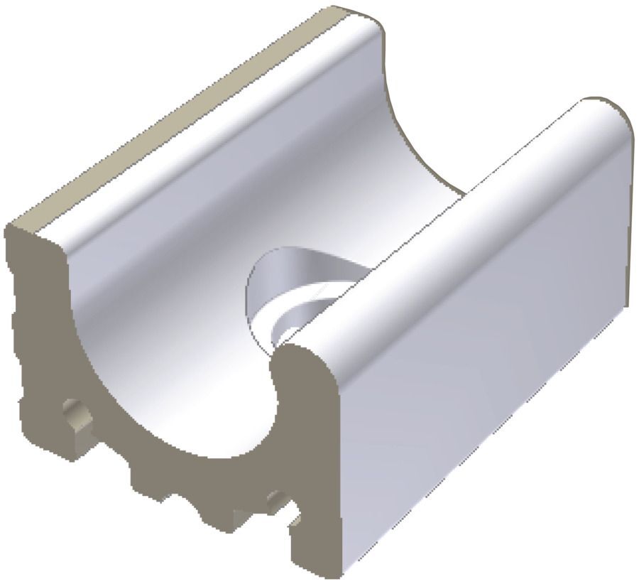 POOL XPD54023 KSZTAŁTKA PRZELEWOWA WIESBADEN Z OTWOREM 19,5x15x10