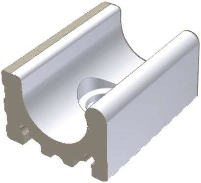 POOL XPD54023 KSZTAŁTKA PRZELEWOWA WIESBADEN Z OTWOREM 19,5x15x10