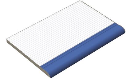 POOL XPP57005 STOPIEŃ BASENOWY ZAOBLONY SYGNAŁOWY 15x19,7x1,0