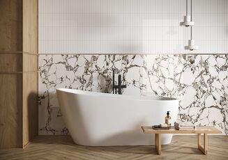 CALIENTE WHITE GLOSSY RECT 39,8X119,8 - 8