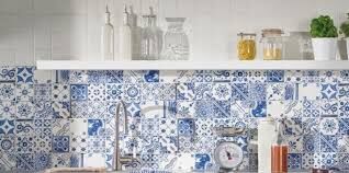 MAJOLIKA WARVE146 NIEBIESKA PATCHWORK 20x60 - 6