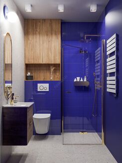 PŁYTKA ŚCIENNA PASTEL OLIWKOWY MAT 20X20 Ig - 5