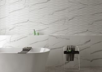 RUNWAY WHITE SATIN RECT 29,8X59,8 G1 - 8