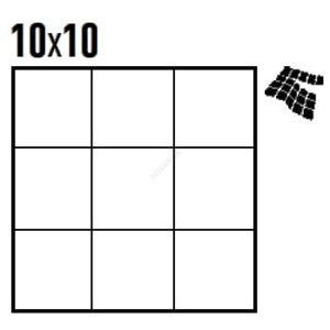 TAURUS COLOR TAA11019 BLACK 10X10 - 2