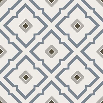 PATCHWORK GEOMETRIC FLOWER 29,8X29,8 G1