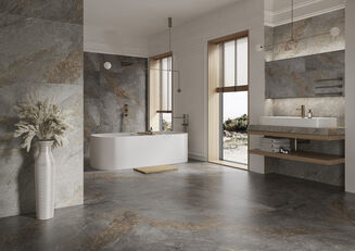 AURIC LIGHT GREY RECT. 119,7x119,7x8 - 2