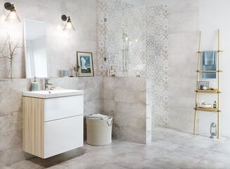 CONCRETE STYLE INSERTO PATCHWORK 42X42 - 2