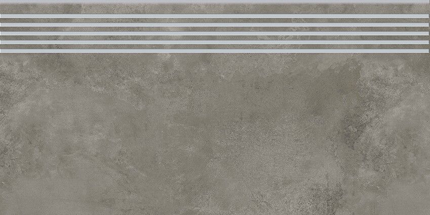 QUENOS GREY STEPTREAD STOPNICA FREZOWANA 29,8x59,8 