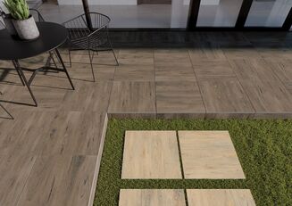 RAGAYA DARK BROWN 2.0 60X60 GRES TARASOWY - 2