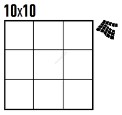 COLOR TWO GAA0K142 RAL0858070 10x10 MATOWA - 2