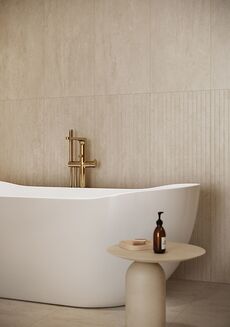 TOSSA LIGHT BEIGE STR MATT RECT 39,8X119,8 - 9