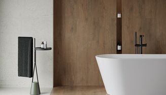 GINGERWOOD BROWN MATT RECT 19,8X119,8 - 2