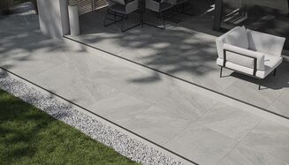 QUARZITE STONE 2.0 LIGHT GREY MATT RECT 59,3X59,3 G1 GRES TARASOWY - 4